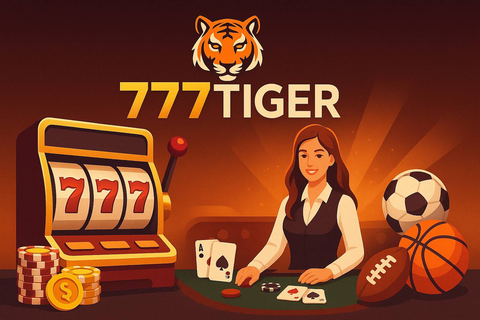 Jogos de cassino online inovadores e emocionantes na 777TIGER