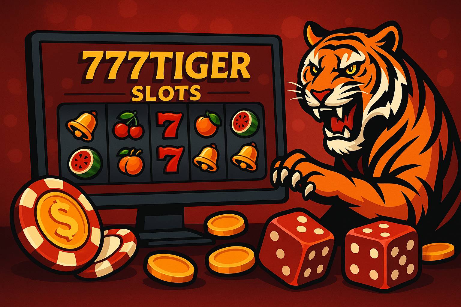 Explore o mundo das slot machines no 777TIGER Casino
